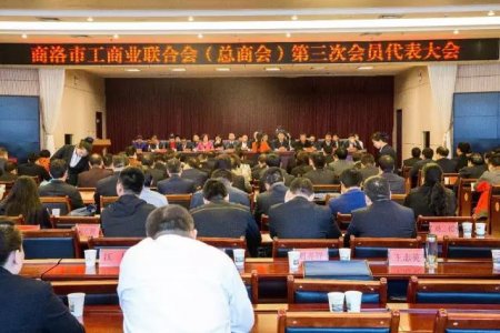 商洛市工商聯(lián)第三次代表大會勝利召開,金新康當選為商洛市工商聯(lián)副主席