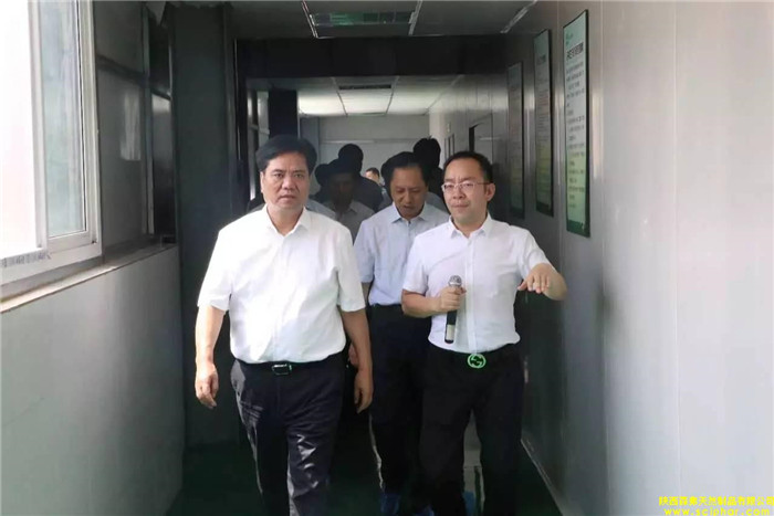 陜西省副省長張道宏調(diào)研省級追趕超越項目—森弗大健康產(chǎn)業(yè)園項目推進(jìn)情況